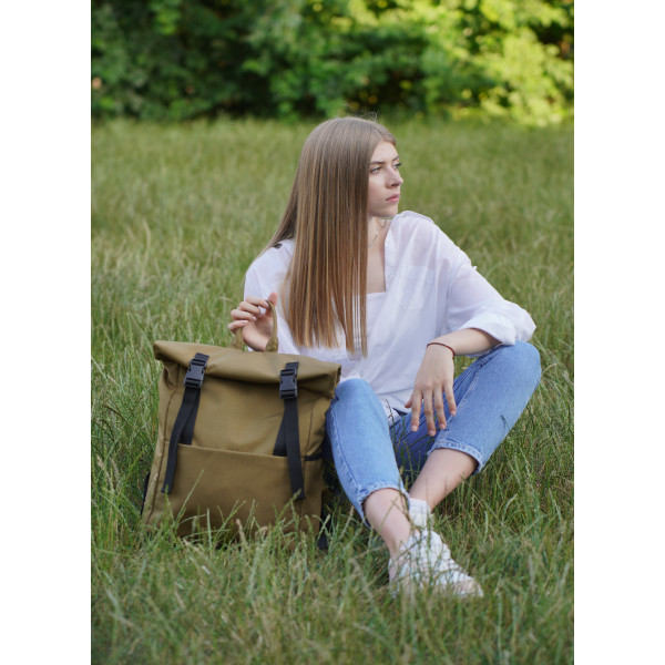 Backpack Rolltop "Classic" Coyote