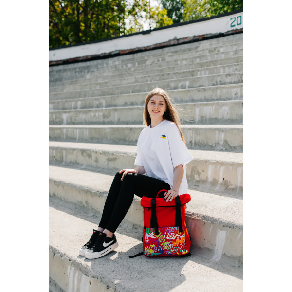 Backpack Rolltop "Splashes: Graffiti"