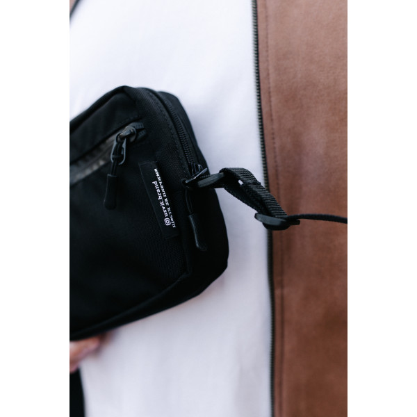 Cross body "Horizontal" Black