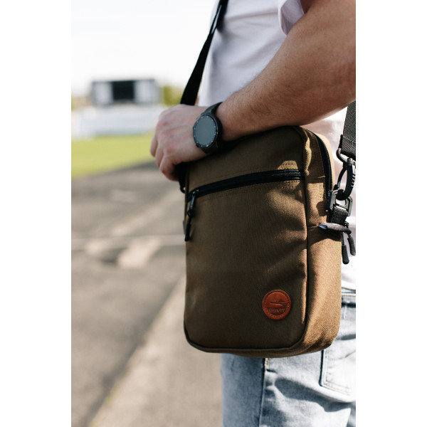 Cross body "Urban Trak" Coyot