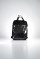 City backpack "Baby05" Black With a transparent pocket