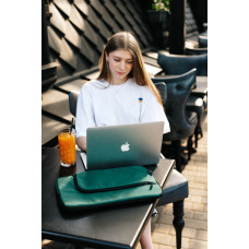 Cover for a laptop "Compact" Green