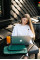 Cover for a laptop "Compact" Green