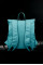 Backpack Rolltop "Frog flap" Turquoise