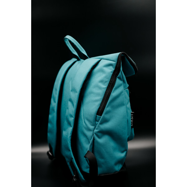 Backpack Rolltop "Frog flap" Turquoise