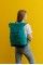 Backpack Rolltop "Frog flap" Turquoise