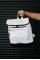 Backpack Rolltop "Frog flap" White